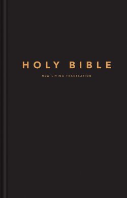 NLT Large Print Pew Bible (Hardcover, Black)