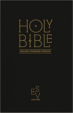 ESV Gift and Award Bible, Black, Paperback, Anglicised, Presentation Page, Double-Column