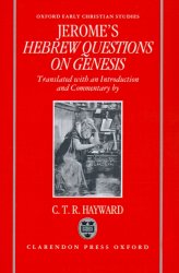 Saint Jerome\'s Hebrew Questions On Genesis