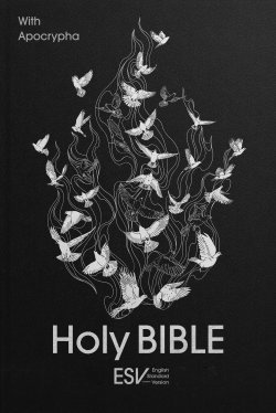 ESV Bible Apocrypha, Black Hardback, Anglicised, Ribbon Marker, Maps