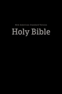 NASB, Church Bible (Pew Bible), Hardcover, Black, 1995 Text, Comfort Print