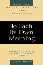To Each Its Own Meaning, Revised And Expanded