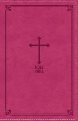 NKJV Deluxe Gift Bible, Imitation Leather, Pink, Red Letter Edition