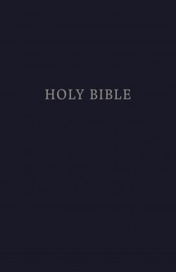 KJV, Pew Bible, Large Print, Hardcover, Blue, Red Letter Edition
