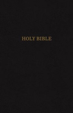 KJV, Reference Bible, Super Giant Print, Leather-Look, Black, Red Letter Edition