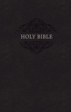 NKJV, Holy Bible, Soft Touch Edition, Leathersoft, Black, Comfort Print, Dictionary, Concordance, Reading Plan, Gilt Edges