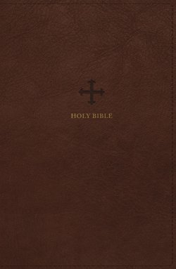 NRSV, Catholic Bible, Standard Personal Size, Leathersoft, Brown, Comfort Print