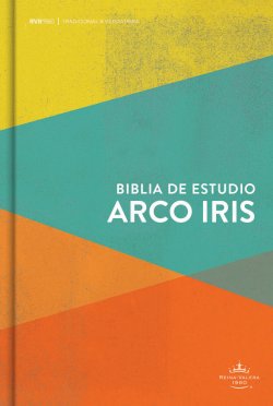 RVR 1960 Biblia de Estudio Arcoíris, multicolor tapa dura
