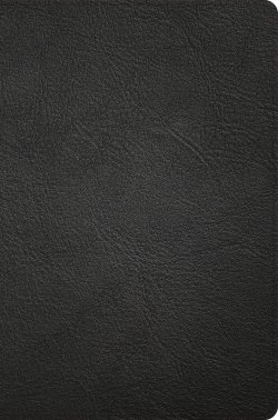 NASB Giant Print Reference Bible, Black Genuine Leather