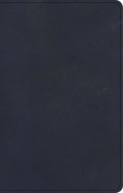 CSB Personal Size Bible, Navy LeatherTouch