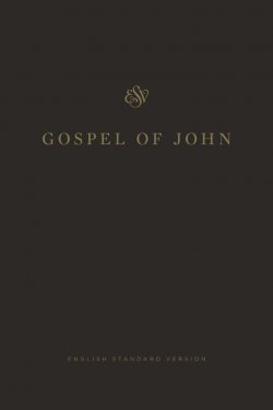 ESV Gospel of John (Paperback, Black)