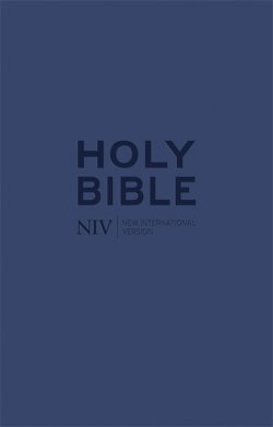 NIV Tiny Bible, Navy, Imitation Leather, Anglicised, Zipped, Presentation Box, Ribbon Marker