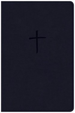 CSB Compact Bible, Value Edition, Navy LeatherTouch