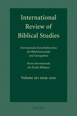 International Review of Biblical Studies, Volume 56 (2009-2010)