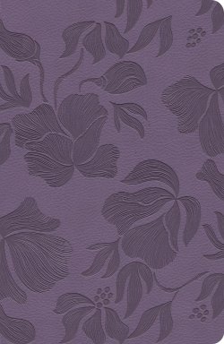 CSB Large Print Personal Size Reference Bible, Purple