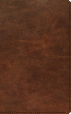 ESV Thinline Bible, Red Letter (Full Grain Leather, Saddle Brown)