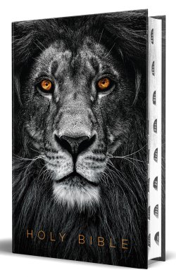 KJV Holy Bible, Large Print Handy, Lion of Judah, Indexed