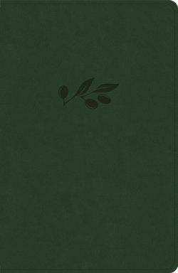 CSB Personal Size Giant Print Bible, Olive