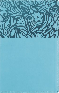 NASB, Personal Size Reference Bible, Large Print, Paragraph Style, Leathersoft, Teal, Red Letter, Thumb Indexed, 1995 Text, Comfort Print