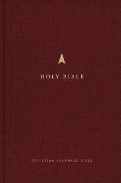 CSB Pew Bible, Large Print Edition, Easy-to-Read, Burgundy