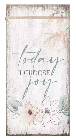 Plaque-Timeless Twine-Today I Choose Joy