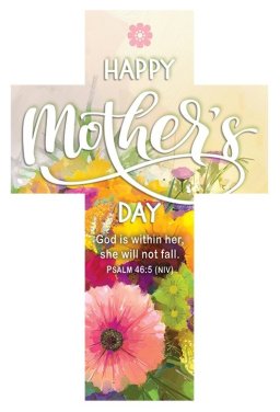 Bookmark-Cross-Mother's Day-Happy Mother's Day Ps 46:5 NIV (Pack of 25)