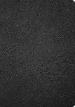 CSB Baker Illustrated Study Bible, Black Genuine Leather