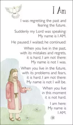 I Am Prayer Card
