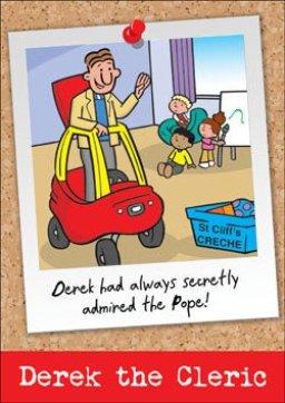 Derek The Cleric - Pope