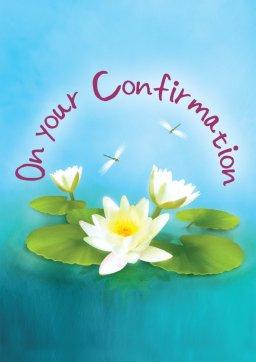On Your Confirmation - Lillies -Standard Card