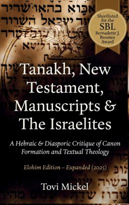 Tanakh, New Testament, Manuscripts & The Israelites: A Hebraic & Diasporic Critique of Canon Formation and Textual Theology Elohim Edition