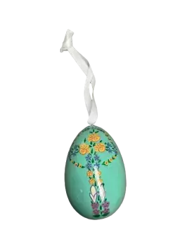 Large Hanging Egg - Blue