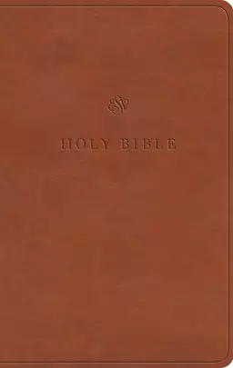 ESV Value Thinline Bible (TruTone, English Saddle)