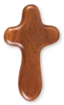 Wood Holding Cross 4 3/4 inch
