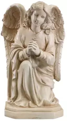 Resin Grave Statue - 20 inch Praying Angel
