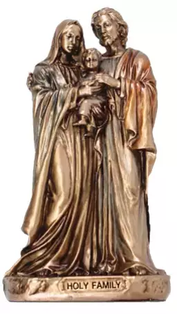 Veronese Resin Statue/3 1/2 inch Holy Family