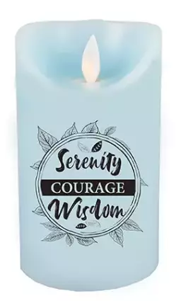 LED Candle - Serenity (Scented Wax with Timer)