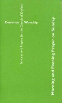 Common Worship: Morning and Evening Prayer on Sunday