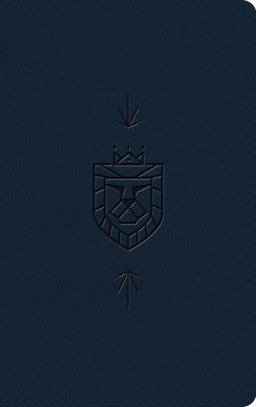 ESV Holy Bible for Kids (TruTone, Dark Blue, Lion of Judah Design)