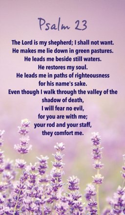 Prayer Card (pack of 20) - Psalm 23