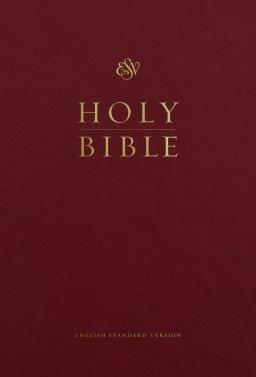ESV Pew and Worship Bible, Large Print (Hardcover, Burgundy)