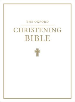 KJV Christening Bible: White, Imitation Leather