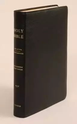 Old Scofield Study Bible Standard Edition Bonded Leather Black