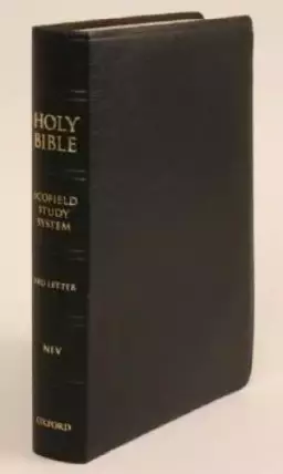 NIV Scofield Study Bible III: Black, Genuine Leather, Thumb Index