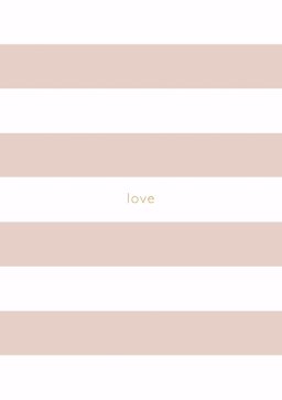 Spirit Stationery Striped A5 Notebook - Dusty Pink