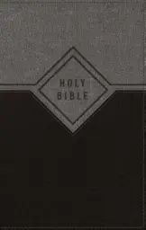 NIV Premium Gift Bible, Leathersoft, Black/Gray, Red Letter Edition, Indexed, Comfort Print