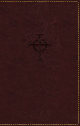 NRSV, Thinline Bible, Giant Print, Leathersoft, Burgundy,