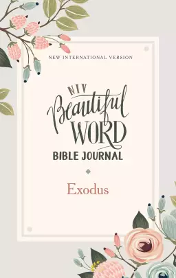 NIV, Beautiful Word Bible Journal, Exodus, Paperback, Comfort Print