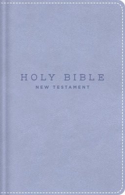 NIV, Tiny Testament Bible, New Testament, Leathersoft, Blue, Comfort Print