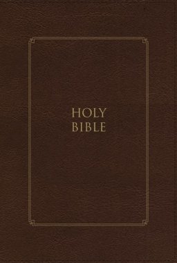 KJV, Thompson Chain-Reference Bible, Large Print, Leathersoft, Brown, Red Letter, Comfort Print